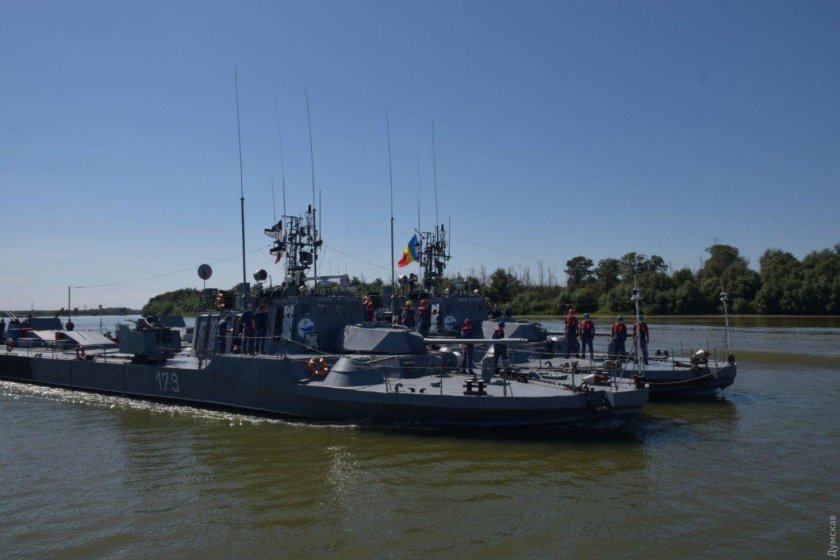 Военные лодки Украины