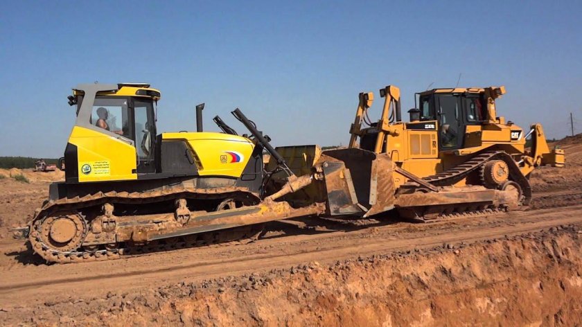 Бульдозер Cat d7r