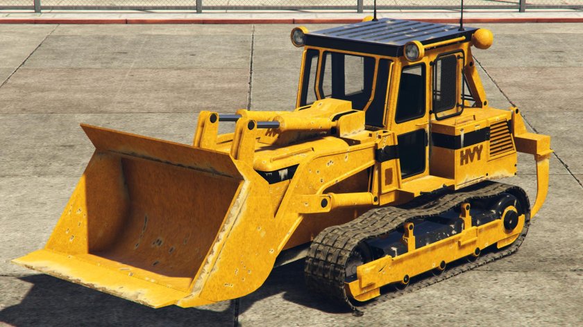 GTA 5 бульдозер