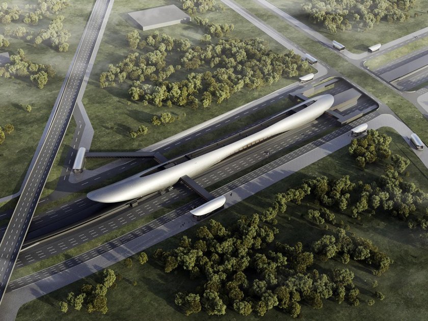 Проект станции Новомосковская Потапово