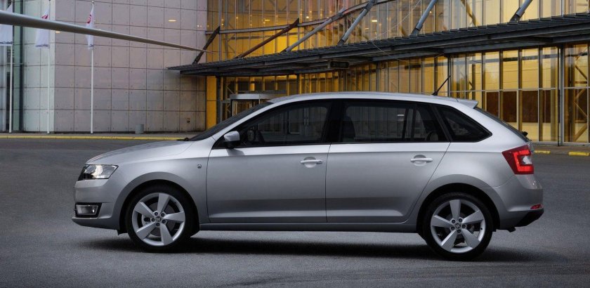 Skoda rapid spaceback 2014