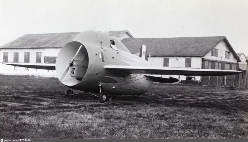 Stipa caproni самолет