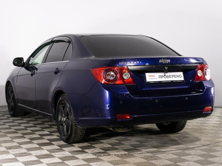 Шевроле Эпика синяя