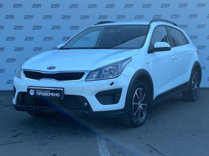 Киа Рио х-лайн 2020 черная