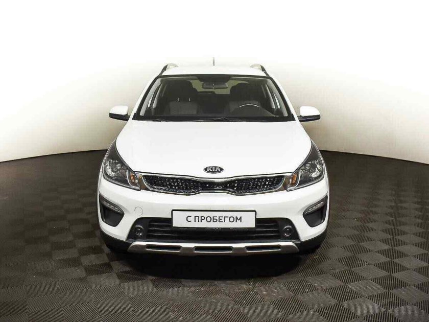 Киа Рио x line 2019 белая