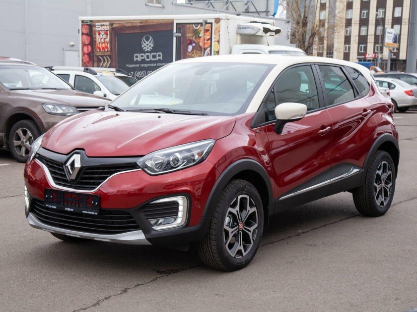 Каптур красный с серебристой крышей