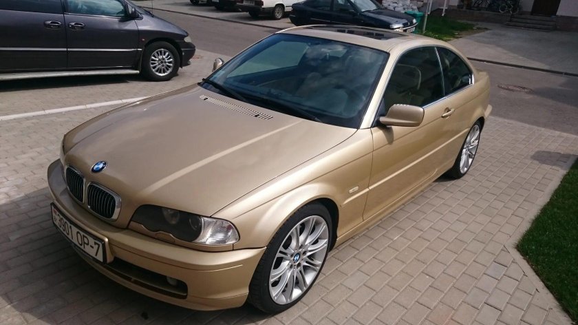 BMW e39 бежевая