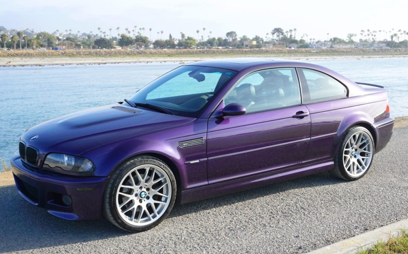 BMW 3 e46 Techno Violet