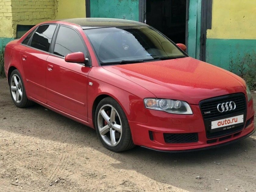Audi a4 2004 Red
