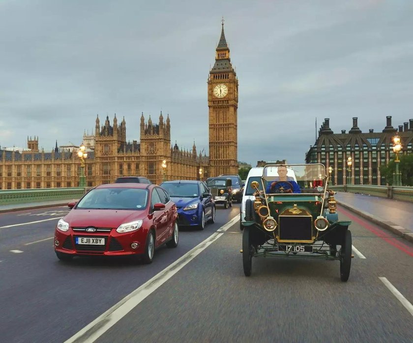 Левостороннее движение в Великобритании