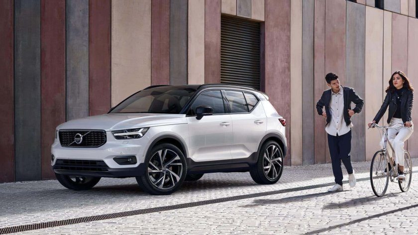 Volvo xc40 белый