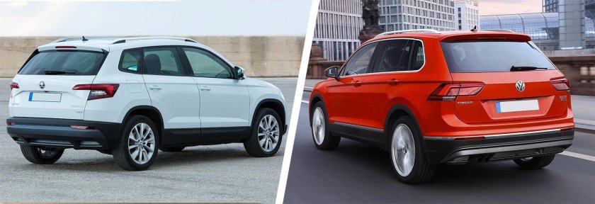 Karoq vs Tiguan