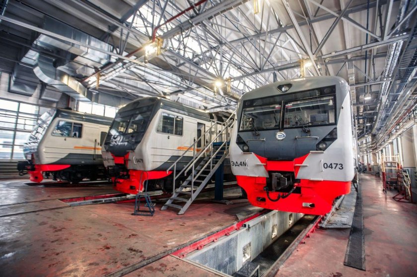 Моторвагонное депо Железнодорожная