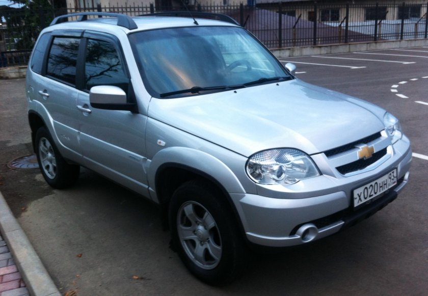 Chevrolet Niva 2012 год