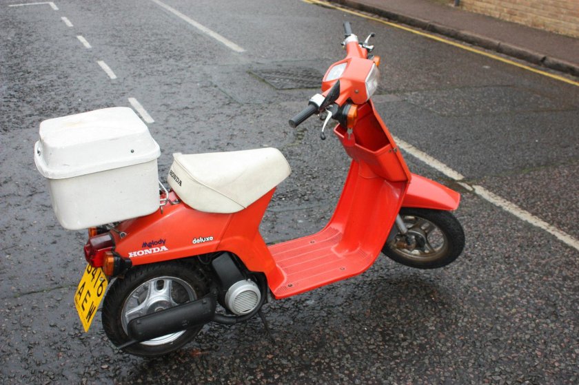 Old Honda 50 Scooter