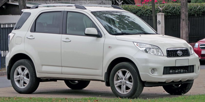 Тойота Раш правый руль