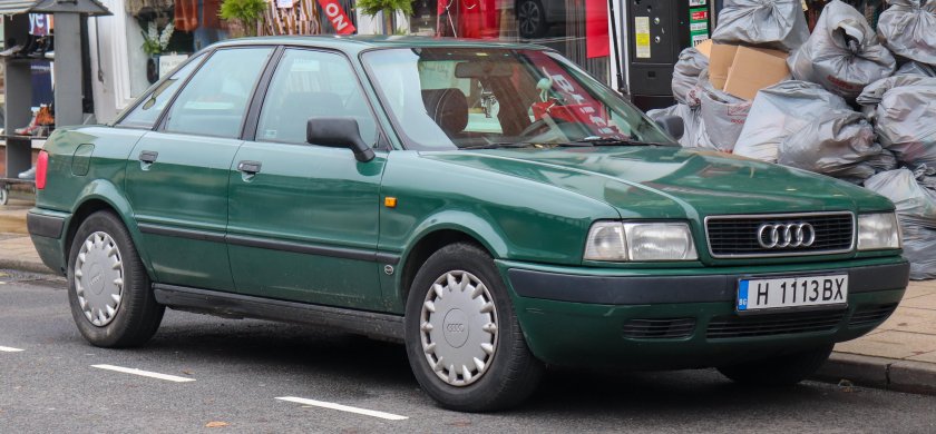 Audi с 1995 по 2006 зеленая