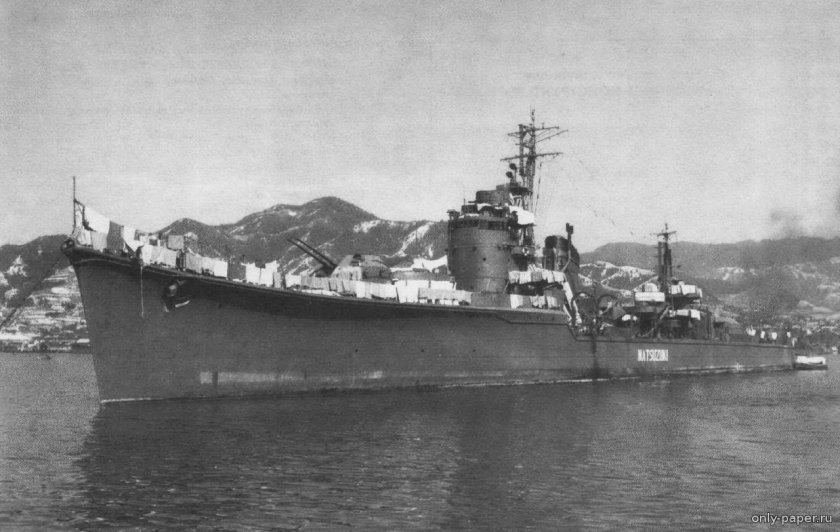 Японский эсминец Акидзуки