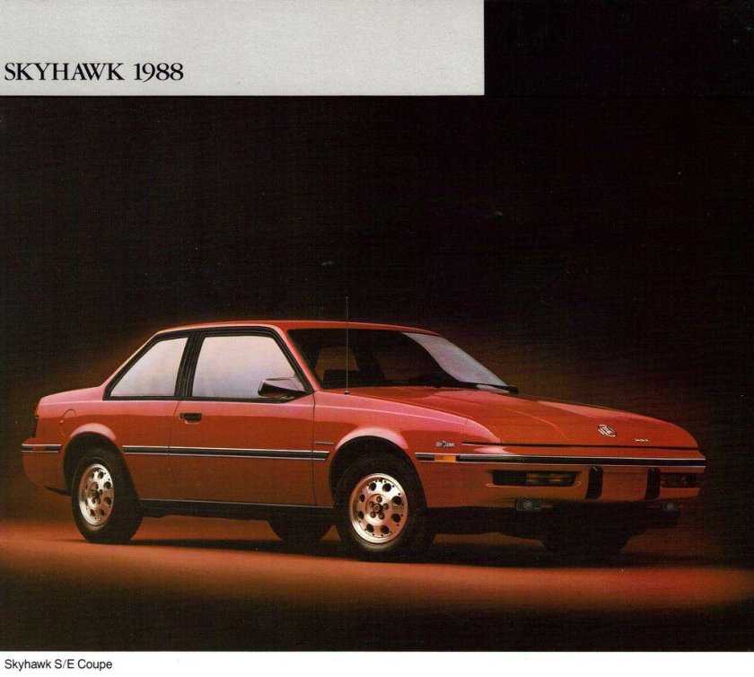 Buick Skyhawk 1989