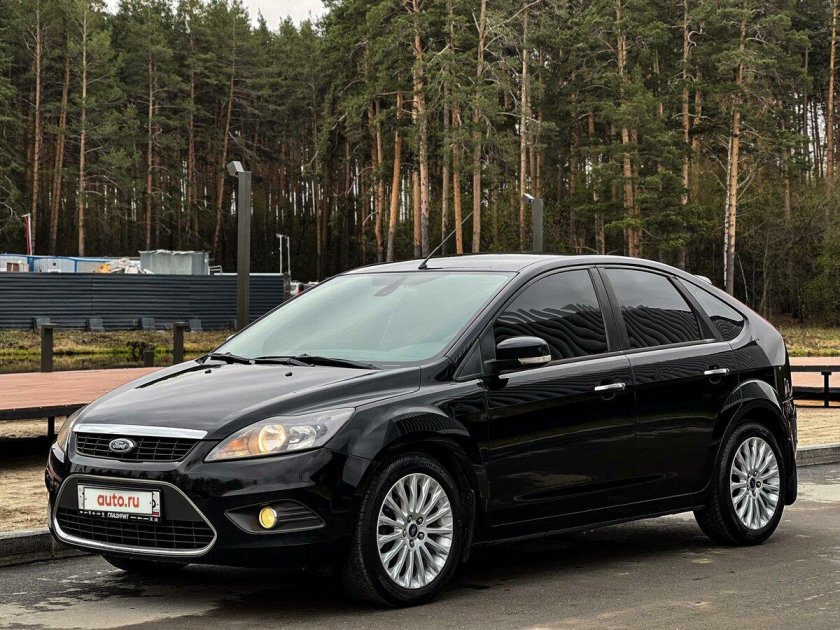 Ford focus 2008 хэтчбек черный