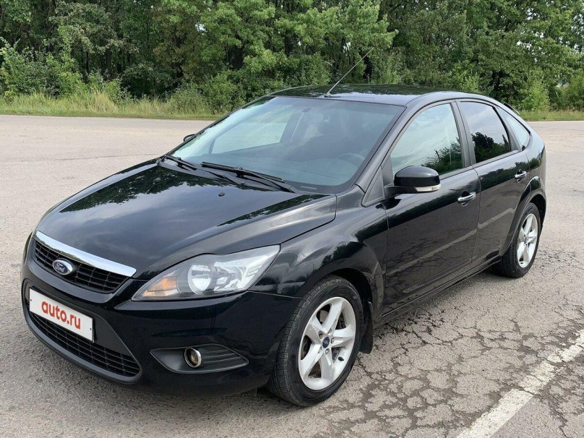 Форд фокус 2 рестайлинг хэтчбек черный