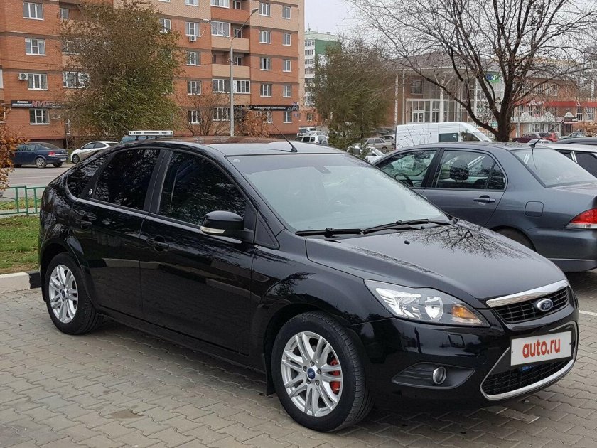 Ford Focus 2 Рестайлинг черный