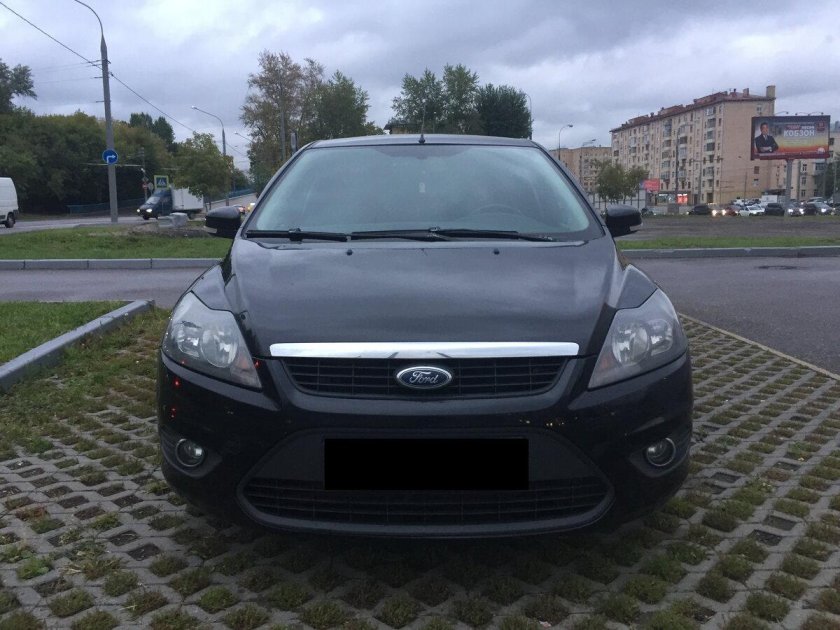 Ford Focus 2 Рестайлинг черный