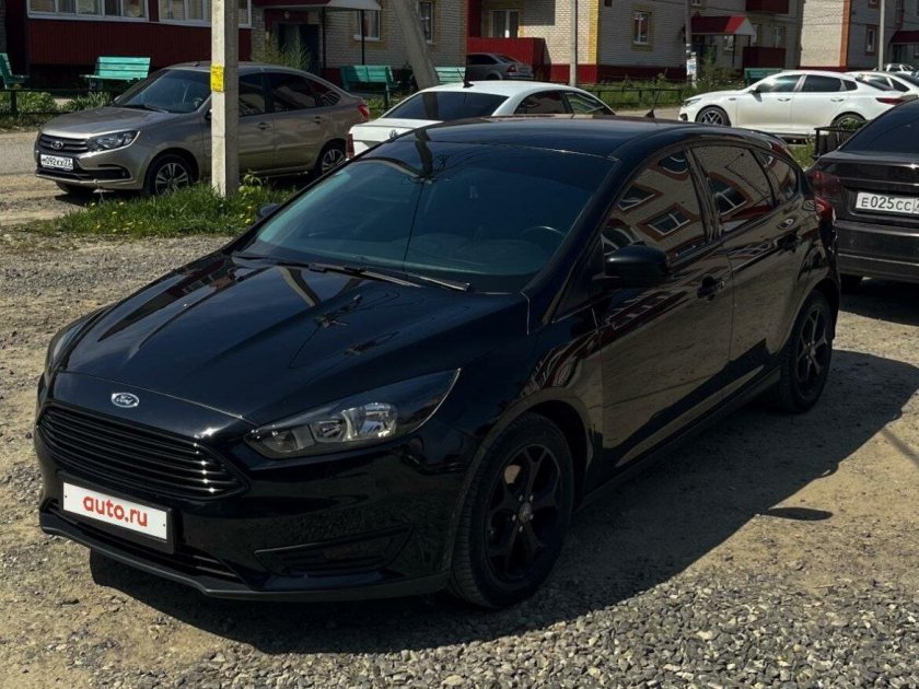 Форд фокус 3 черный тонированный