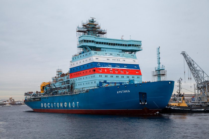 Атомный ледокол арктика проекта 22220