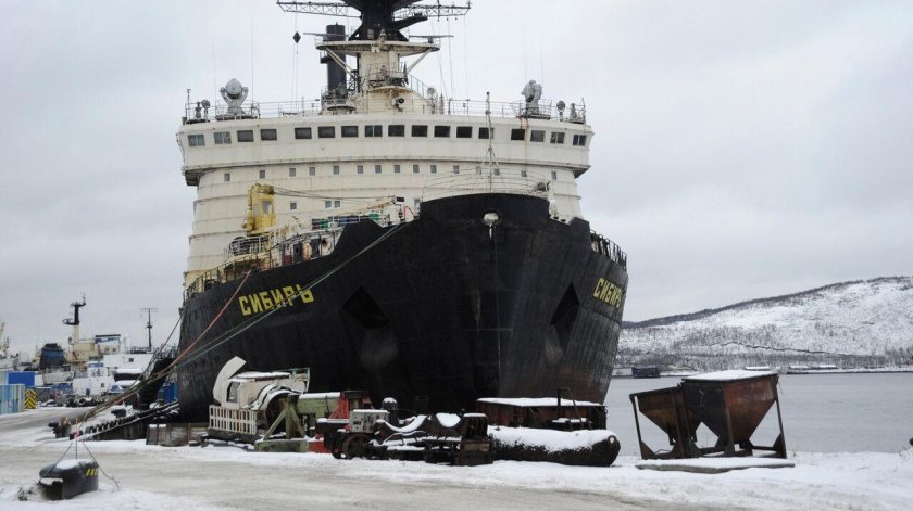 Атомоход Арктика 1977