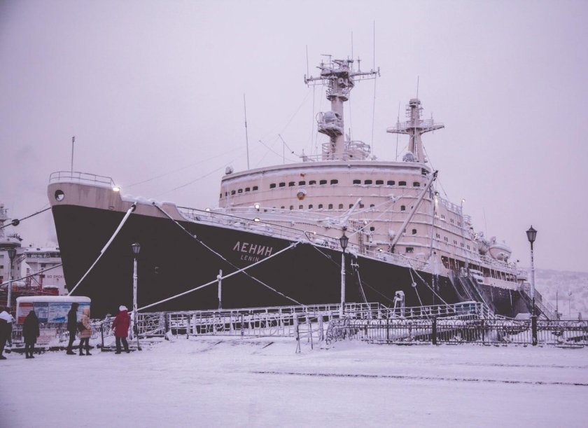 Атомоход-ледокол «Ленин» 1959