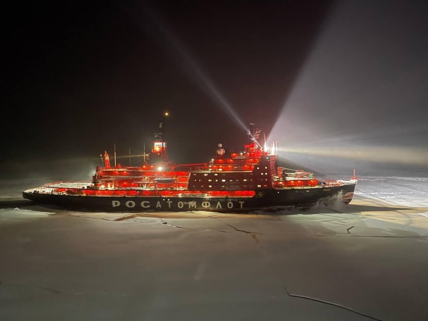 Ямал атомный ледокол