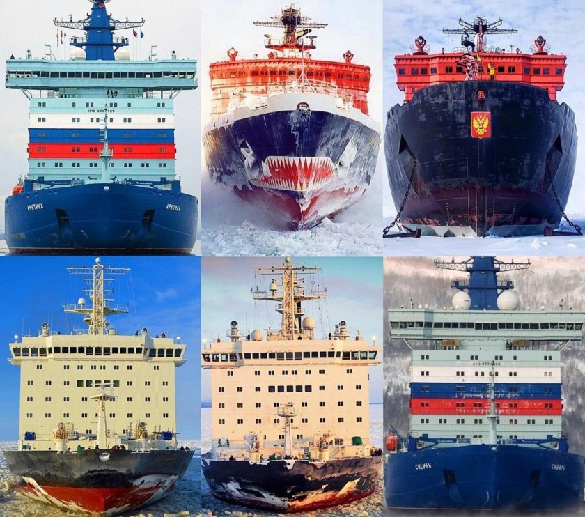 50 Лет Победы атомный ледокол