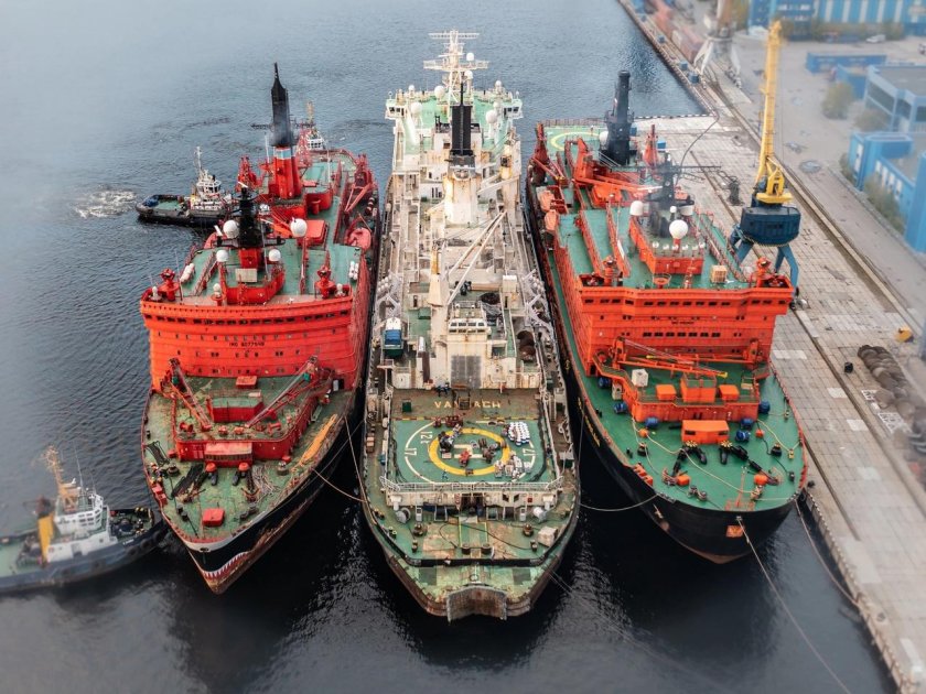 Вайгач атомный ледокол