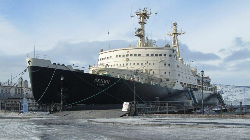 Атомоход ледокол Ленин