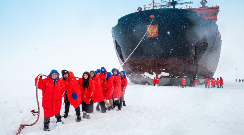 50 Лет Победы атомный ледокол