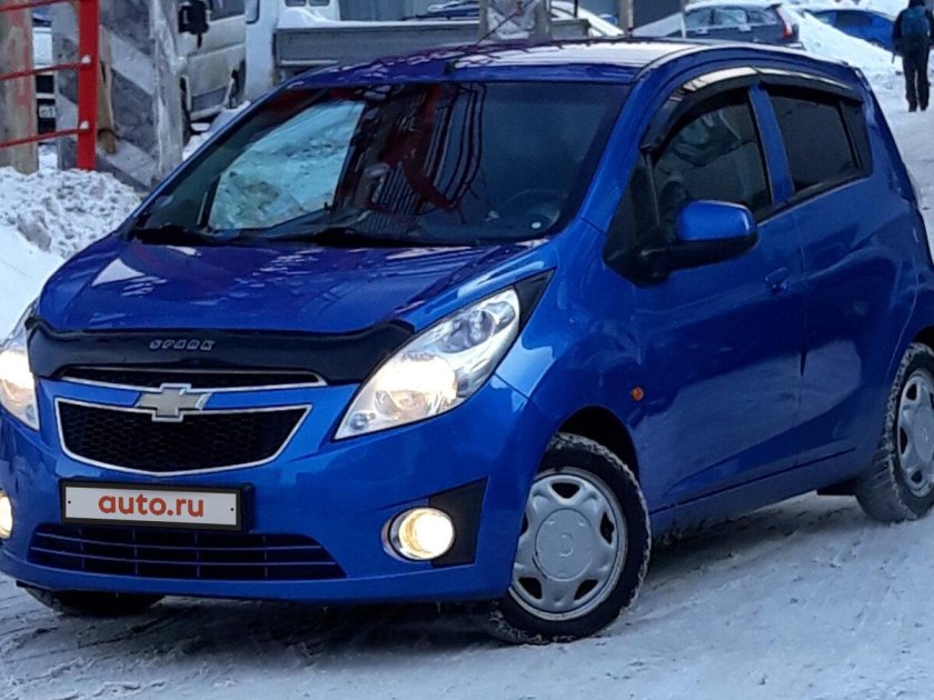 Chevrolet Spark Blue