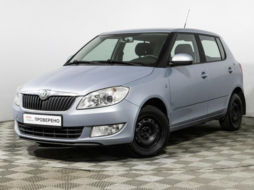 Шкода фабия 2012 год серый