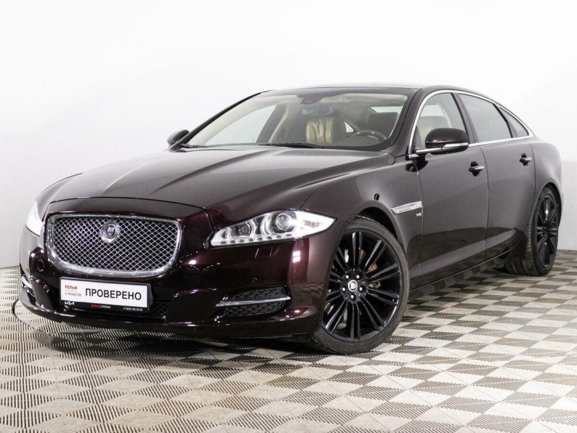 Jaguar XJ 2021 черный