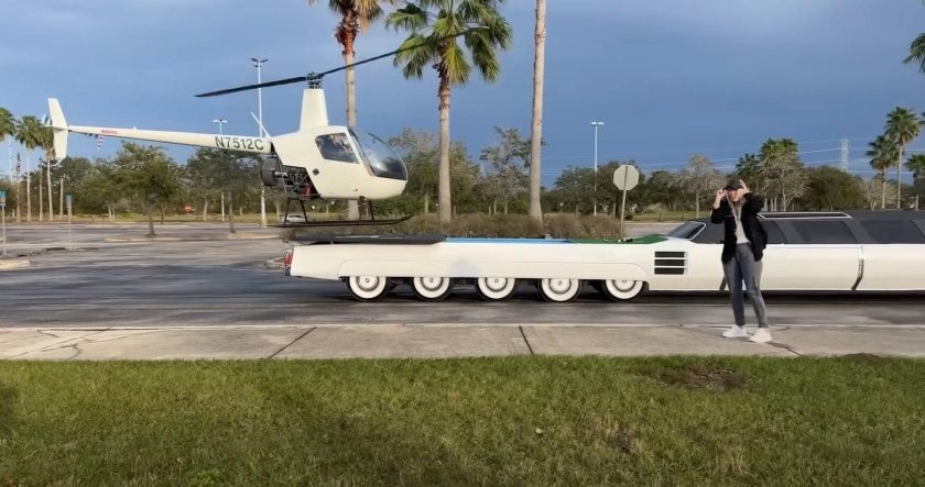 Самый длинный лимузин в мире american dream