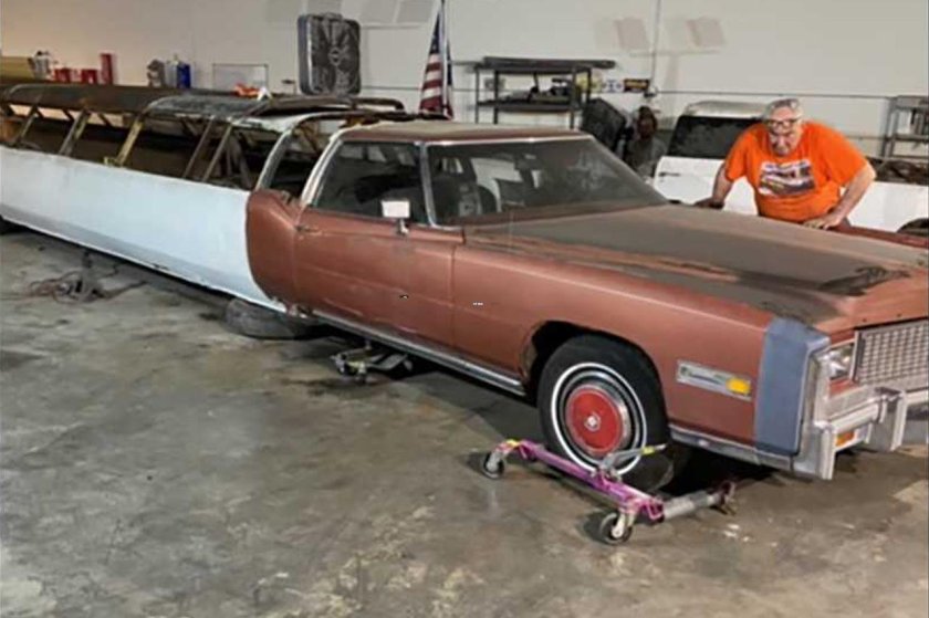 Cadillac Eldorado 1976 лимузин