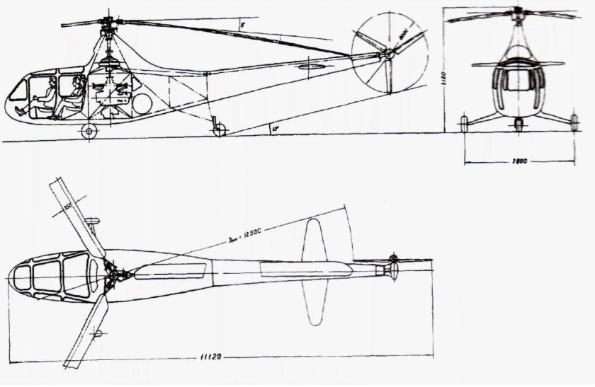 Ми4 вертолет конструкция