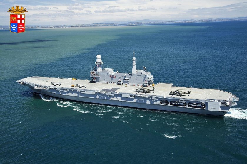 Авианосцем с-550 cavour