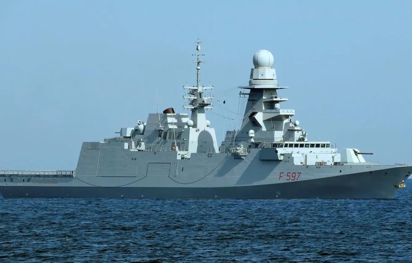 Фрегат фремм италия