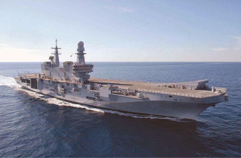 Авианосцем с-550 Cavour
