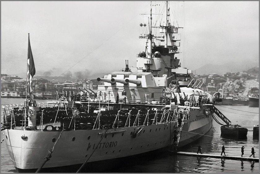 Итальянский линкор Литторио