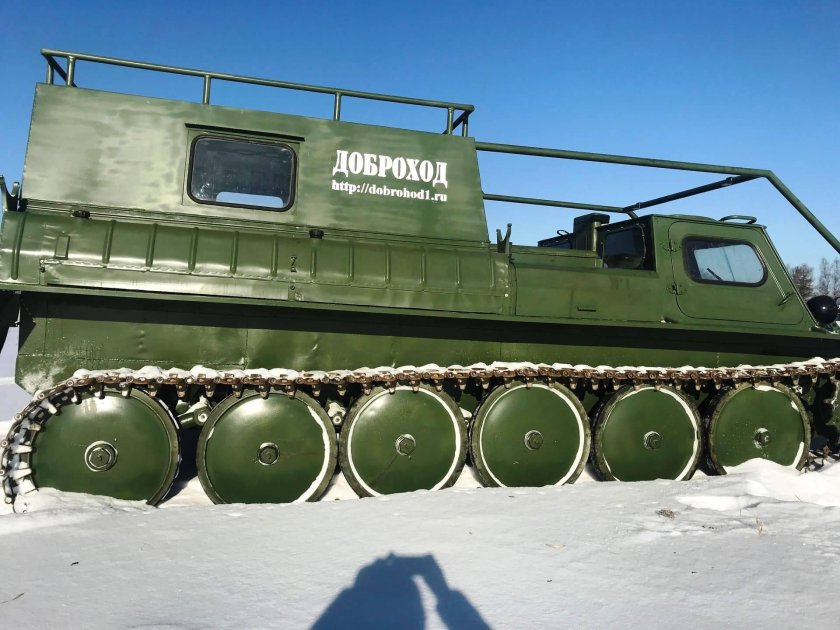 Вездеход МТЛБ ГАЗ 71