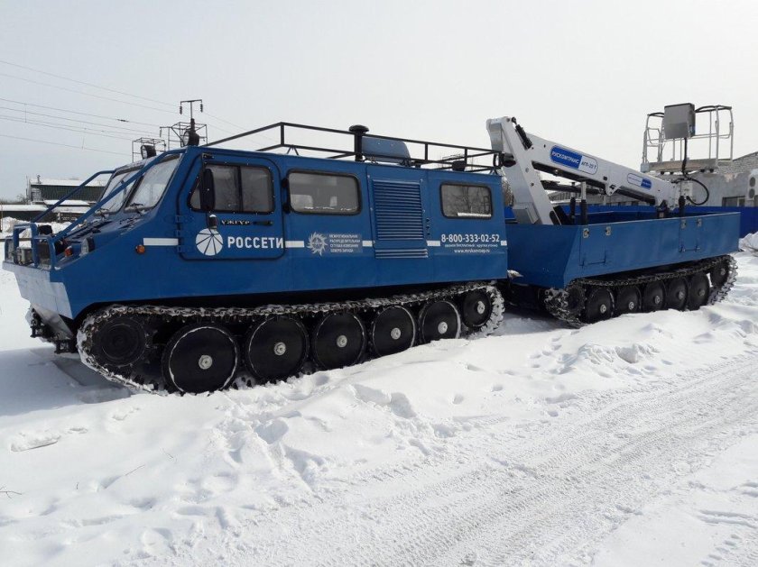 ТТС-34017 гусеничный снегоболотоход