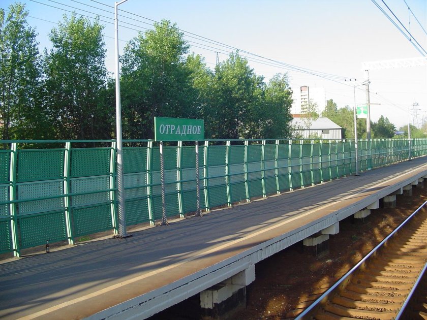 Железнодорожный мост Отрадное