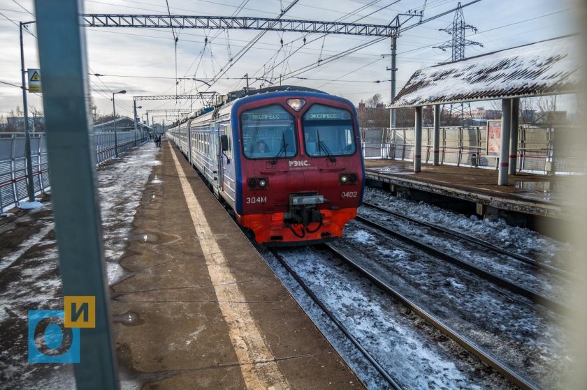 Станция Отрадное электричка
